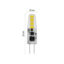 žiarovka LED 1,9W 200lm NW JC G4 Capsuline